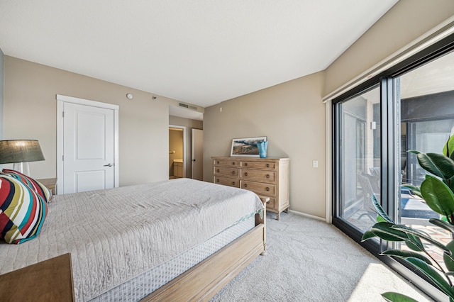 2950 Dean Pkwy Unit 2005, Minneapolis, MN 55416 - carpeted bedroom featuring access to outside and baseboards