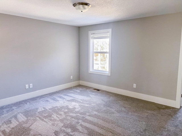 13357 Two Mile Rd, Brainerd, MN 56401 - spare room with carpet floors, a textured ceiling, and baseboards