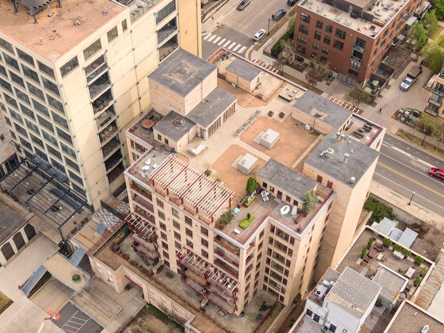 drone / aerial view