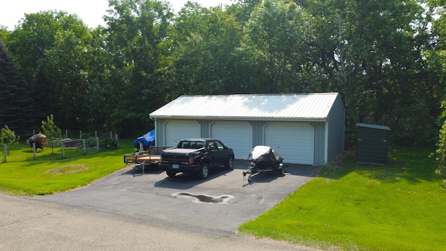 26837 Lake Ethel Rd, Girard Twp, MN 56515 - view of detached garage