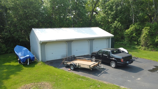 26837 Lake Ethel Rd, Girard Twp, MN 56515 - view of detached garage