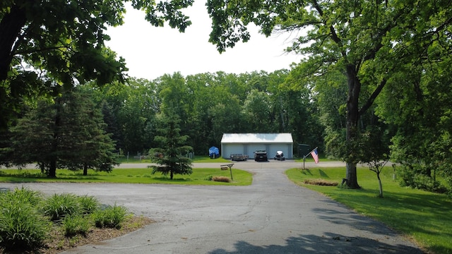 26837 Lake Ethel Rd, Girard Twp, MN 56515 - view of asphalt driveway