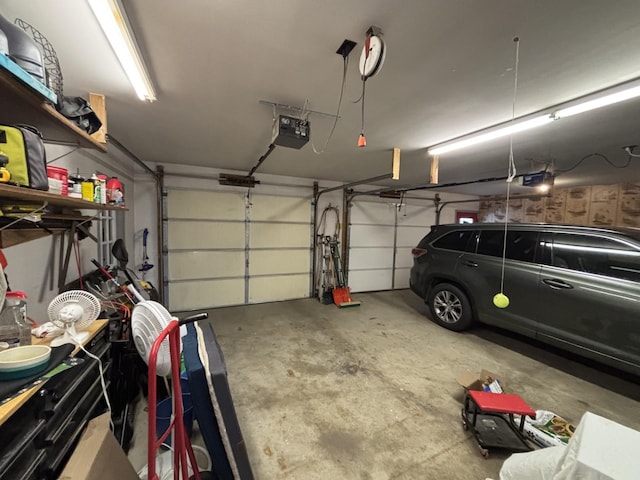 26837 Lake Ethel Rd, Girard Twp, MN 56515 - garage with a garage door opener