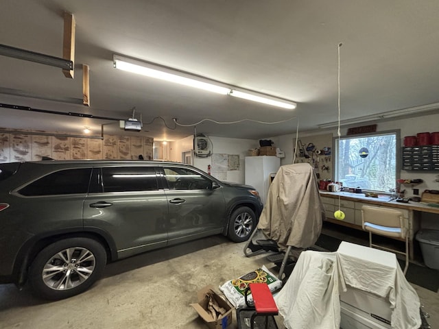 26837 Lake Ethel Rd, Girard Twp, MN 56515 - garage with a garage door opener