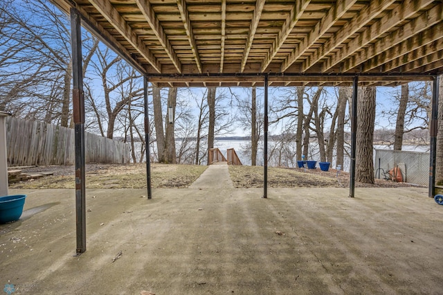 15924 Blackhawk Rd, Lake Park, MN 56554 - view of yard with a water view