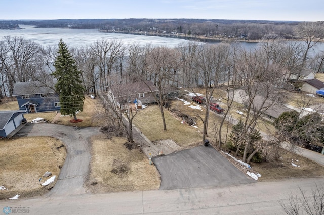 15924 Blackhawk Rd, Lake Park, MN 56554 - bird's eye view of a large body of water
