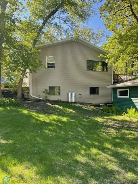 15924 Blackhawk Rd, Lake Park, MN 56554 - view of property exterior featuring a yard