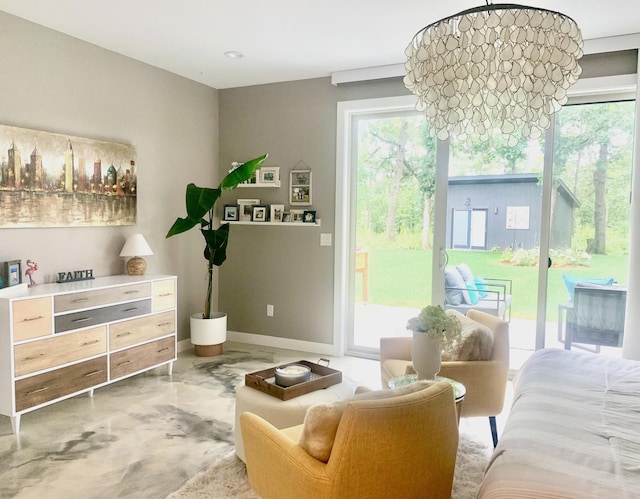 4405 17th Ave NW, Sauk Rapids, MN 56379 - sitting room featuring baseboards