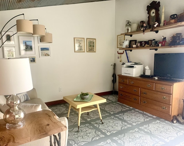 4405 17th Ave NW, Sauk Rapids, MN 56379 - living area featuring baseboards