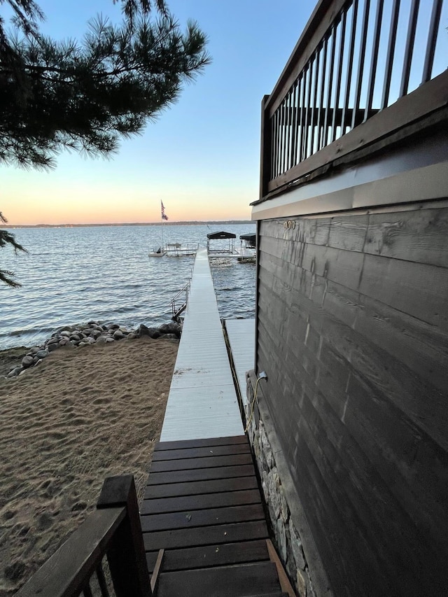 8434 Big Whitefish Narrows, Pine River, MN 56474 - dock area featuring a water view