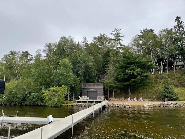 8434 Big Whitefish Narrows, Pine River, MN 56474 - dock area with a water view