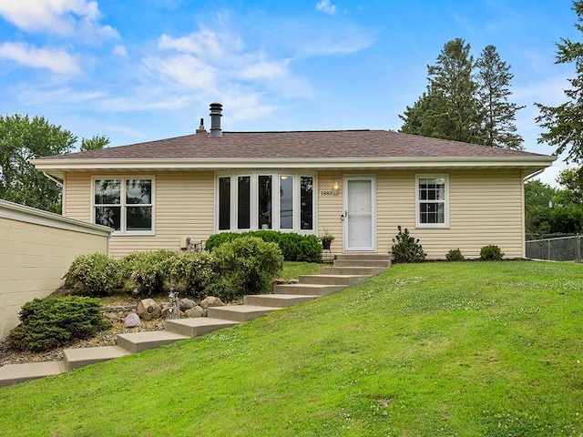 1883 County Road C E, Maplewood, MN 55109 - back of property featuring entry steps