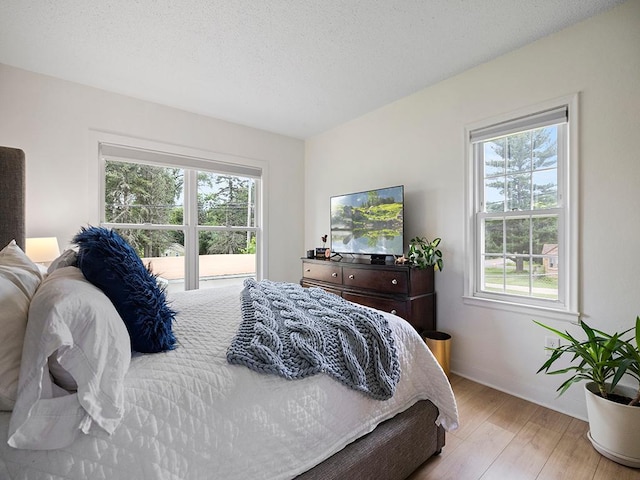 1883 County Road C E, Maplewood, MN 55109 - bedroom featuring multiple windows and light wood-style floors