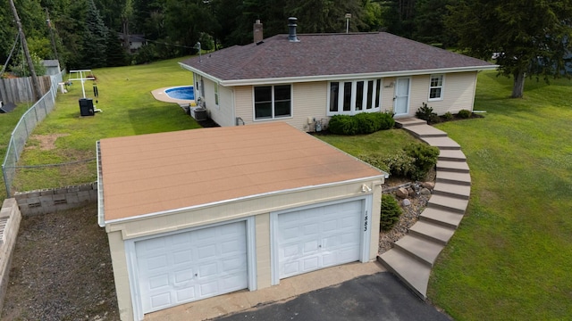 1883 County Road C E, Maplewood, MN 55109 - view of detached garage