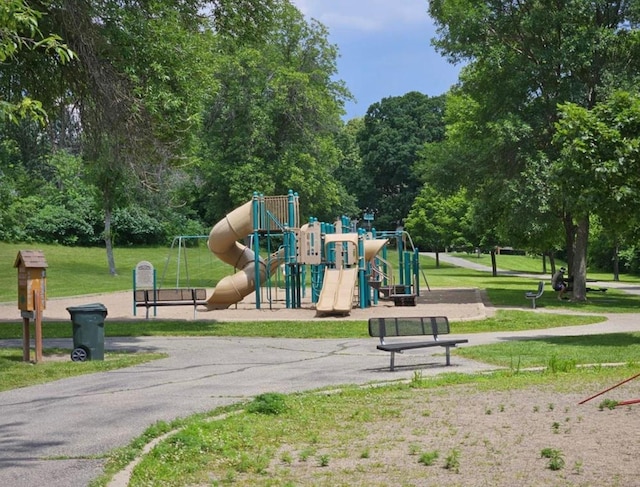 16873 79th Ave N, Maple Grove, MN 55311 - community jungle gym featuring a lawn