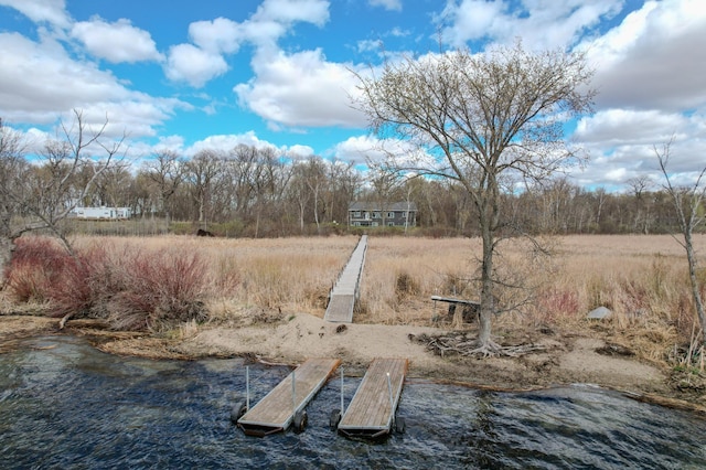 36861 477th Ave, Otto Twp, MN 56567 - dock area with a water view