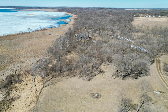 36861 477th Ave, Otto Twp, MN 56567 - aerial view of property and surrounding area with a nearby body of water