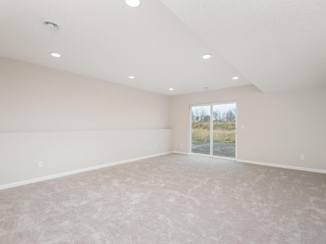 539 Winkler Trl N, Cologne, MN 55322 - carpeted empty room with recessed lighting, visible vents, and baseboards