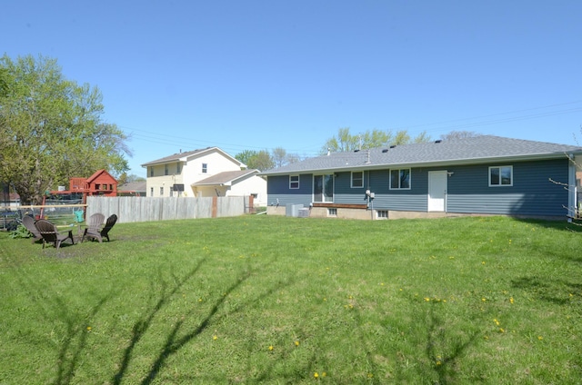 view of rear view of house