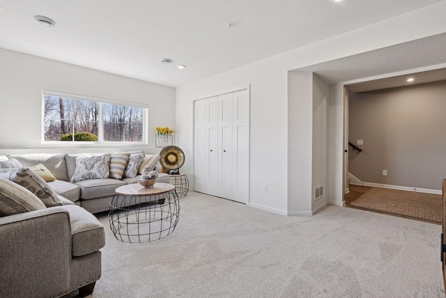6921 Huckleberry Dr, Minnetrista, MN 55331 - living area featuring carpet and recessed lighting