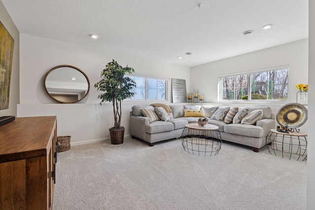 6921 Huckleberry Dr, Minnetrista, MN 55331 - living room with carpet floors and recessed lighting