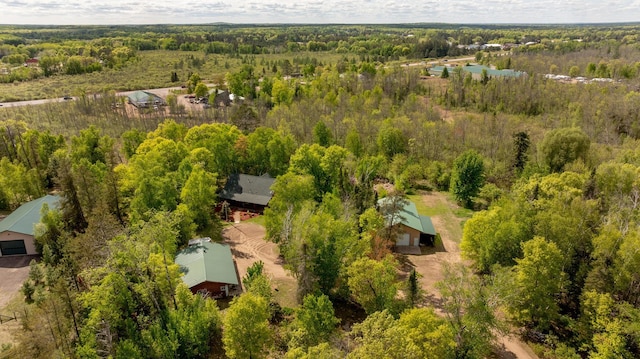 33507 Old 371, Pequot Lakes, MN 56472 - view from above of property featuring a heavily wooded area