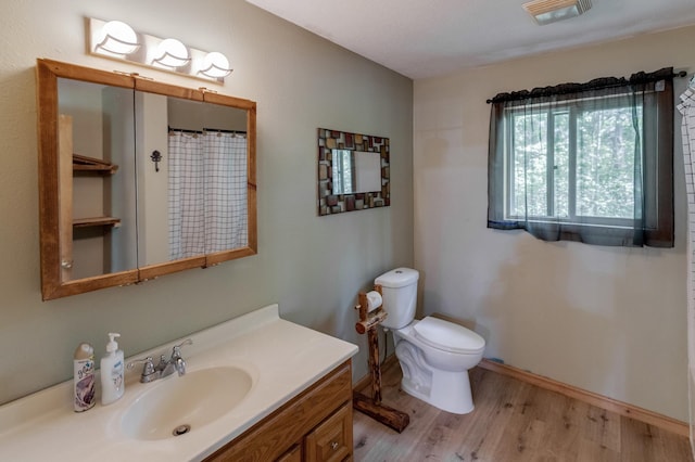 33507 Old 371, Pequot Lakes, MN 56472 - bathroom featuring vanity and wood finished floors