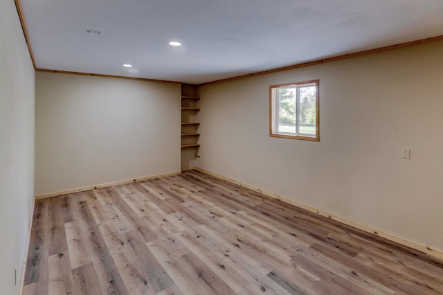 33507 Old 371, Pequot Lakes, MN 56472 - unfurnished room with recessed lighting and light wood finished floors