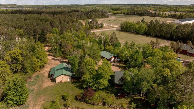 33507 Old 371, Pequot Lakes, MN 56472 - bird's eye view of a heavily wooded area