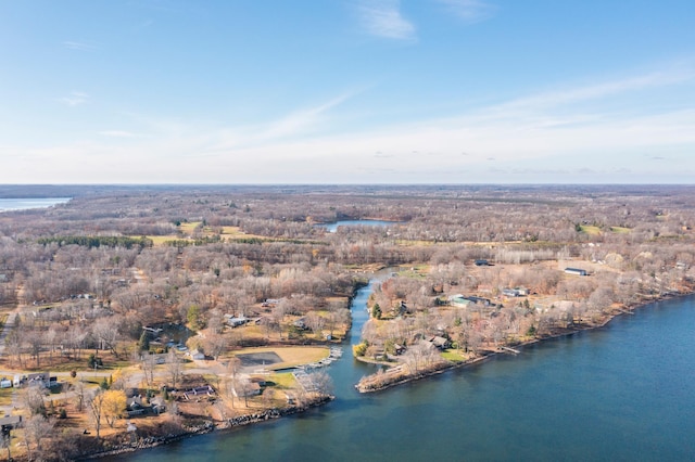 18210 Marina Way, Garrison, MN 56450 - aerial view of property and surrounding area featuring a nearby body of water