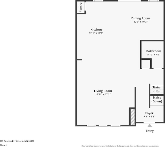 775 Roselyn Dr, Victoria, MN 55386 - view of layout