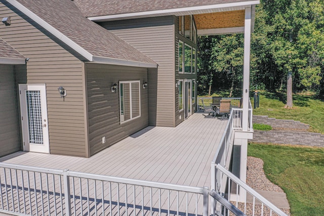 view of deck