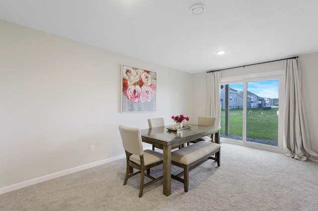 3459 109th Ln NE, Blaine, MN 55449 - dining space with light carpet and baseboards