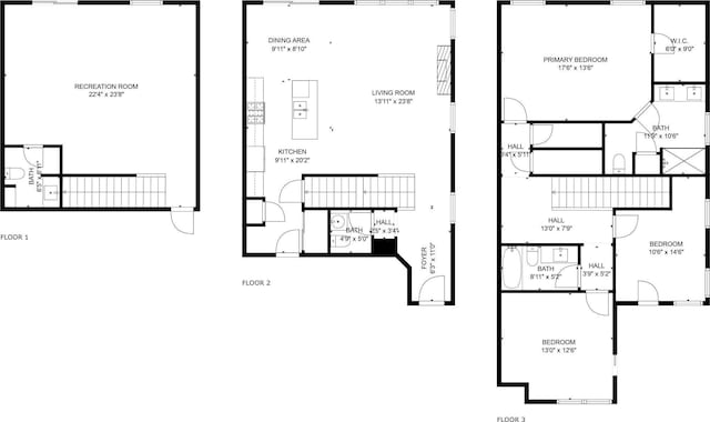 3459 109th Ln NE, Blaine, MN 55449 - floor plan / room layout