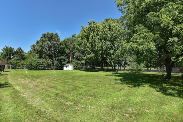 15320 90th St NE, Otsego, MN 55330 - view of yard with a storage unit