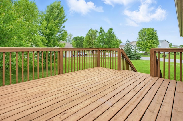 10310 Kaitlin Ave, Hanover, MN 55341 - deck with a lawn