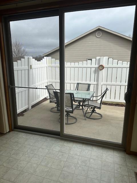1017 Clausen Ave SW, Bemidji, MN 56601 - exterior space with outdoor dining space and a patio