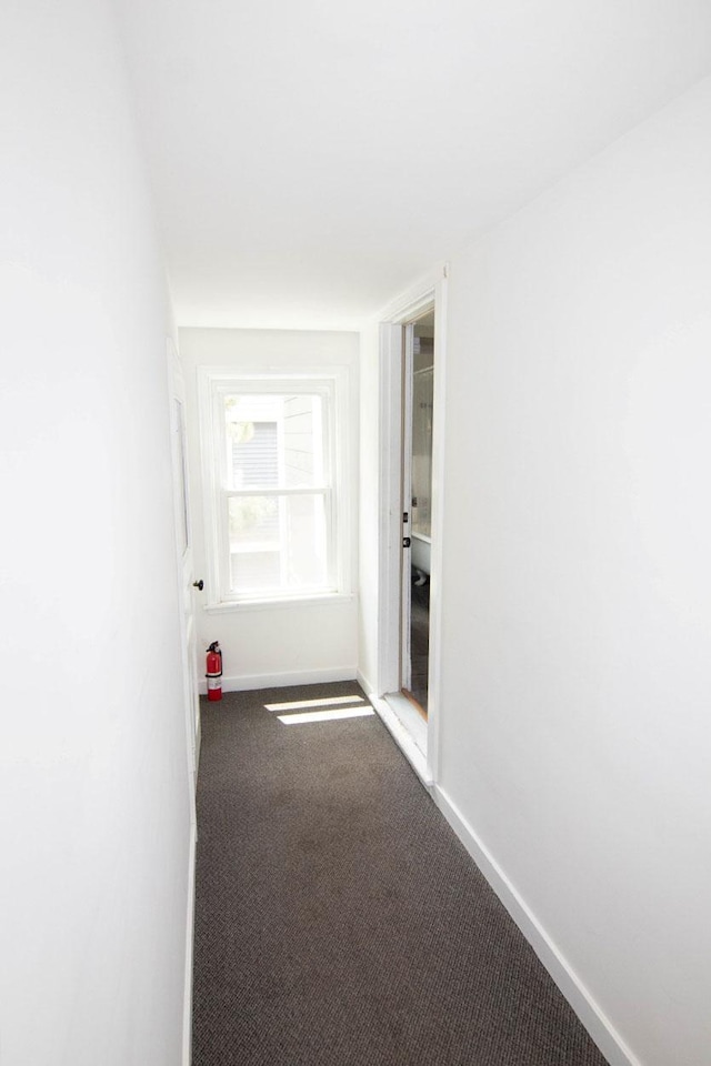 217 Center St, Mankato, MN 56001 - hallway featuring baseboards and carpet