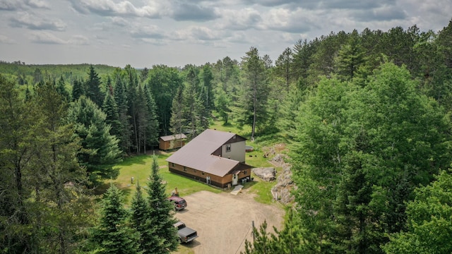 5242 Cusson Loop Rd, Leiding Twp, MN 55771 - view of subject property with a forest