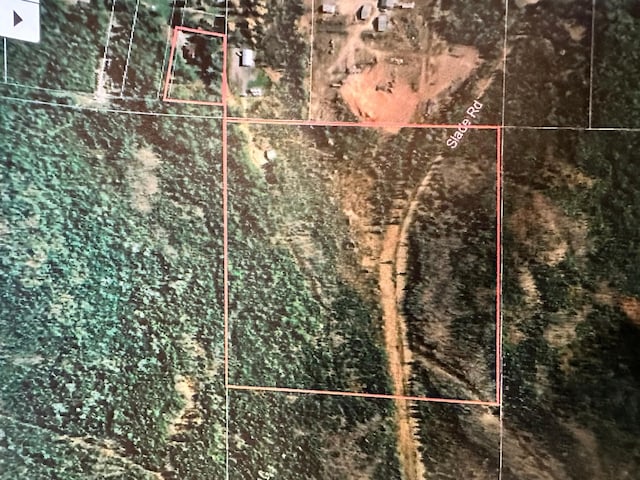 5242 Cusson Loop Rd, Leiding Twp, MN 55771 - aerial overview of property's location with property parcel outlined