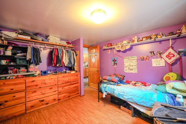 5242 Cusson Loop Rd, Leiding Twp, MN 55771 - bedroom with light wood finished floors
