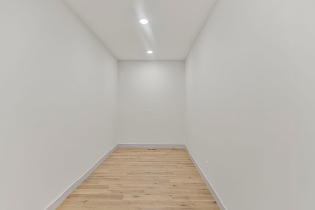 7284 205th St W, Faribault, MN 55021 - unfurnished room with recessed lighting, light wood finished floors, and baseboards