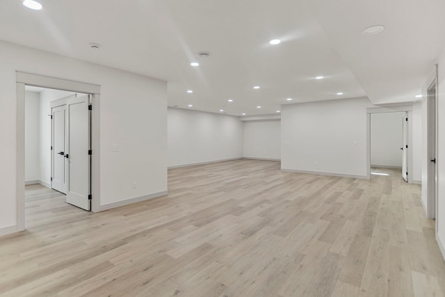 7284 205th St W, Faribault, MN 55021 - finished basement featuring baseboards, recessed lighting, and light wood-style floors