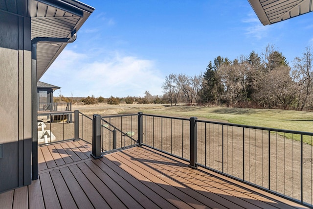 7284 205th St W, Faribault, MN 55021 - deck with a lawn