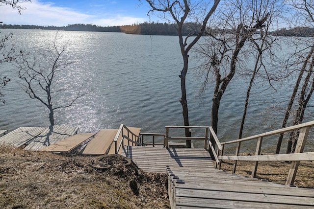 7284 205th St W, Faribault, MN 55021 - dock area featuring a water view