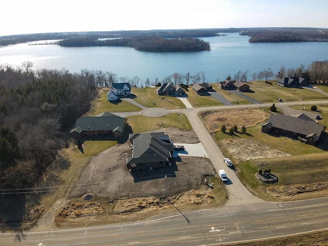 7284 205th St W, Faribault, MN 55021 - birds eye view of property featuring a water view
