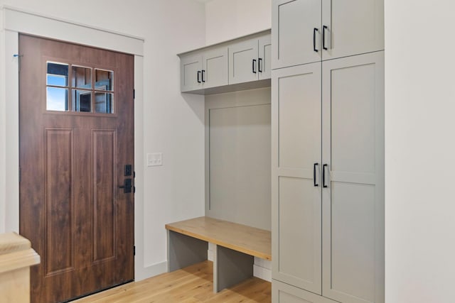 7284 205th St W, Faribault, MN 55021 - mudroom with light wood finished floors and baseboards
