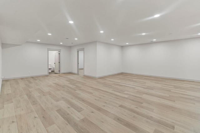 7284 205th St W, Faribault, MN 55021 - spare room with recessed lighting and light wood-type flooring