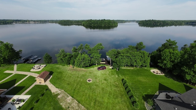 7284 205th St W, Faribault, MN 55021 - aerial view of a nearby body of water