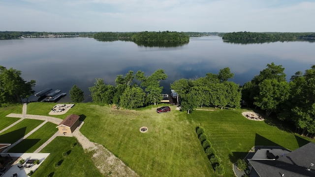 7284 205th St W, Faribault, MN 55021 - bird's eye view of a large body of water